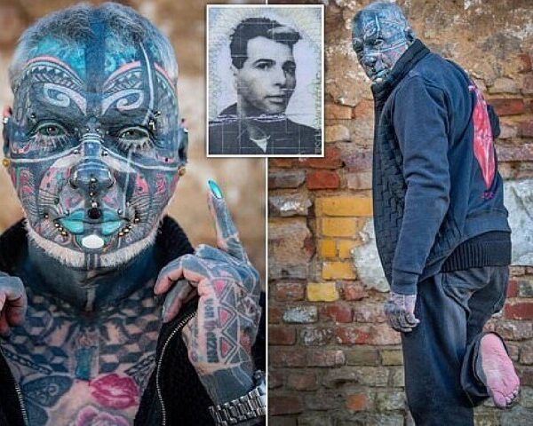 Магнето: самый татуированный пенсионер в Германии
