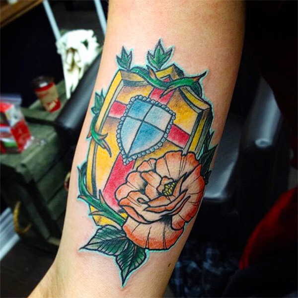 Значение татуировки «Щит»0