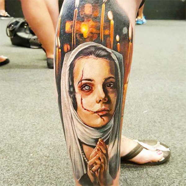 Значение татуировки монашка0